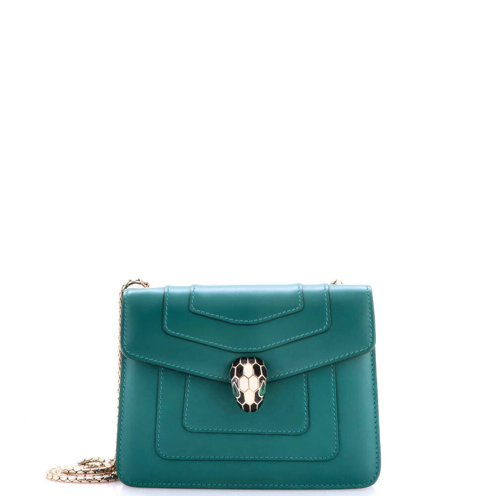 Bvlgari Small Serpenti Forever Square Shoulder Bag